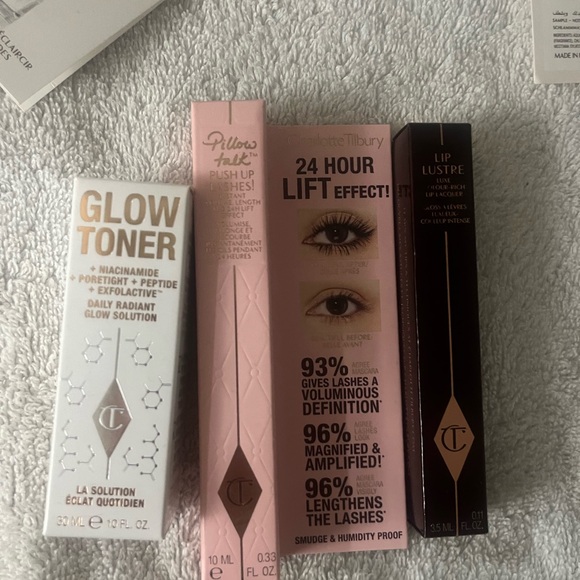 Charlotte Tilbury Glow toner & Mascara lot - Picture 2 of 5
